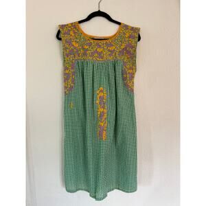 Mi Golondrina Flores Mini Dress